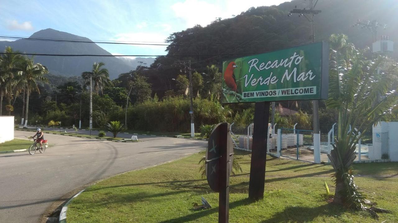Chale No Condominio Verde Mar Na Praia Da Cocanha Карагуататуба Экстерьер фото